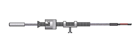 Adjustable Bayonet Spring Thermocouples w/set screw