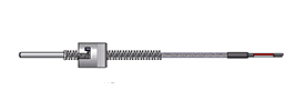 Miniature Adjustable Bayonet Spring Thermocouples