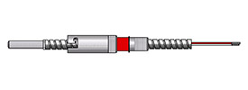 Adjustable Bayonet Flexible Armor Cable Thermocouples with Positive Indicating Cap
