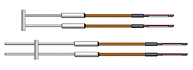 Hot Runner Style Thermocouples w/ Round Washer